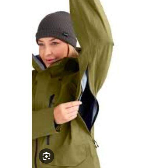 Dakine Winter Shell Jacket Sender Stretch 3L RECCO Tech Medium Womens Green - Picture 2 of 8